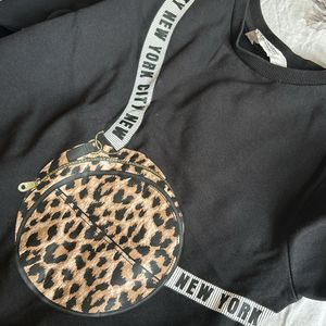 H&M Black Bag Detailing Sweatshirt For Kids Girls