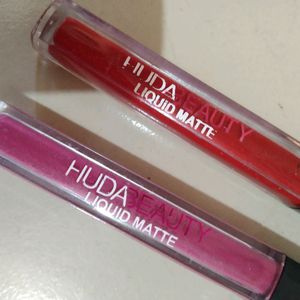 2 New Huda Beauty Lipsticks