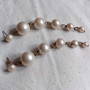 Combo Of 3 Pearl Earrings