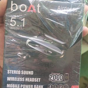 Boat Airdopes T2 Earbuds Also Power Bank