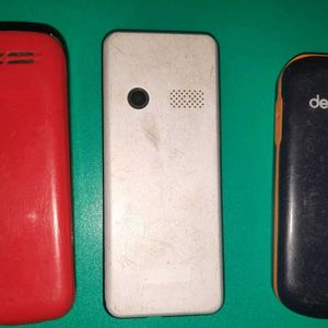 Selling 3 Key Pad Mobiles