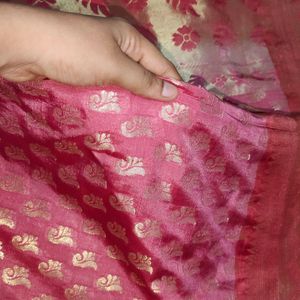 Beautiful Double Shaded Saree