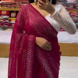 JANKI_PINK SAREE