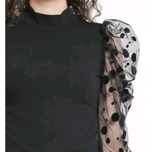 Full Sleeve Black Top