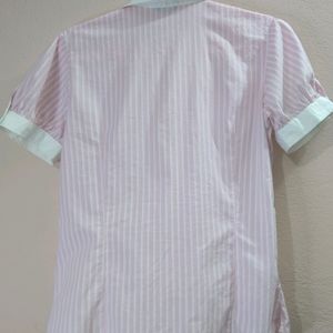 Cute Korean Shirt | Baby Pink Colour