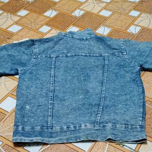 Denim Jacket And Cargo Jeans For Women