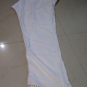 Cotton Dress White (XXL)