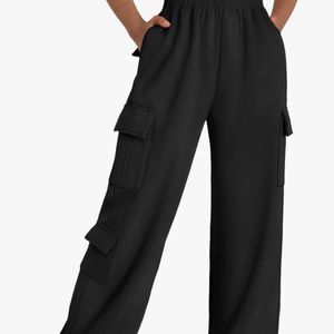 Black Cargo Pants(not Denims)