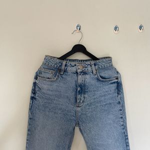 Denim Straight Leg Jean For Women