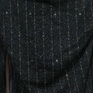 Black Shimmer Top