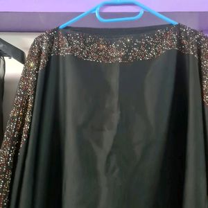 Beautiful Black ABAYA With Stones