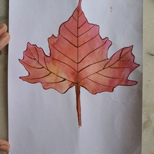 leaf painting 🍁