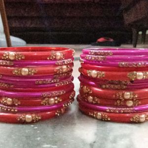 Combination Of Bangles N Kada