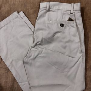 Men Solid Regular Fit Trouser