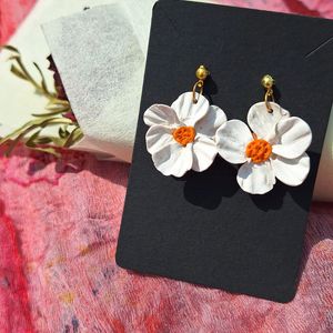 Handmade Flower Earings