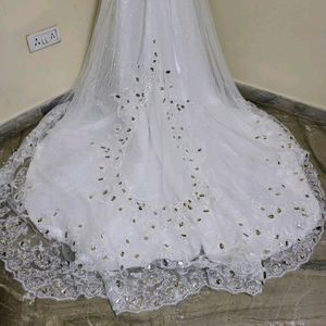 White Embellished Gown