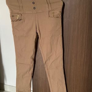 Khakhi Trousers, Fits Size XS And S