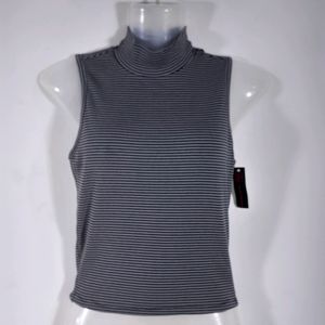 Grey & Black Stirpes Top (Girls)