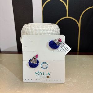 Kalbelia Tribe Pompom Earrings