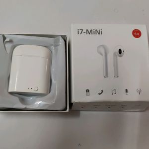 I7mini Bluetooth Earpods Fine Working No Flaws