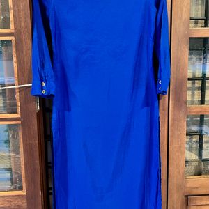 BIBA Blue Kurti Top