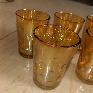 Set Of Five Glasses