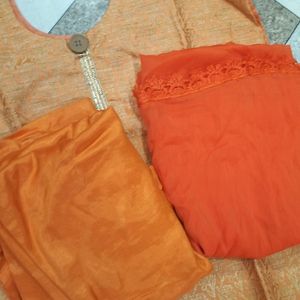 Orange Suit Set