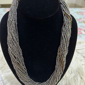 Grey Neckpiece Super Elegant