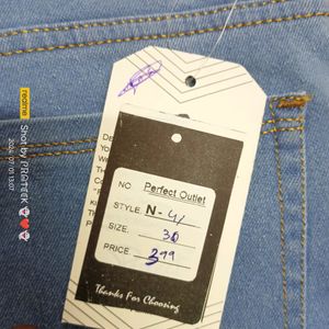 (N-41) 30 Size Straight Denim Jeans