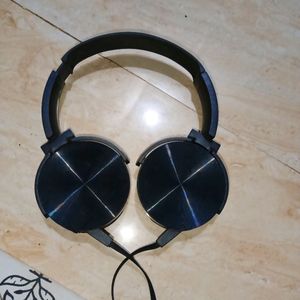 Extra Bass Wired Bluetooth Headphone