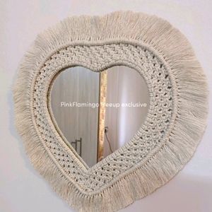 14 Inches Heart Mirror