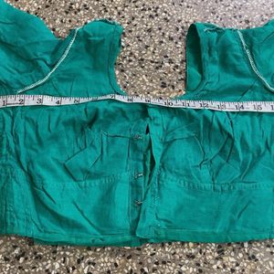 Green Blouse For Grabs