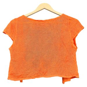 Crop Crochet Shrug