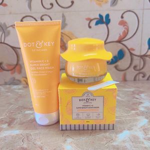 VitaminC Super Bright Moisturizer & Face Wash Comb