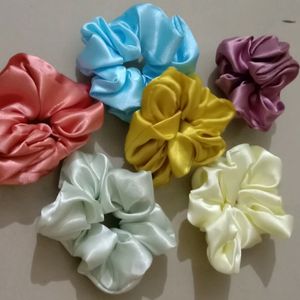 Hair Scrunchies (Set Of 6)