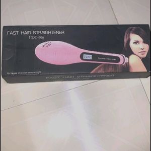 Hair Straightening Machine Working With Box