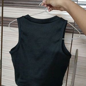 Black Tank Top, Also Available In White