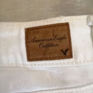 American Eagle White Shorts