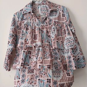 Women printed Empire Top