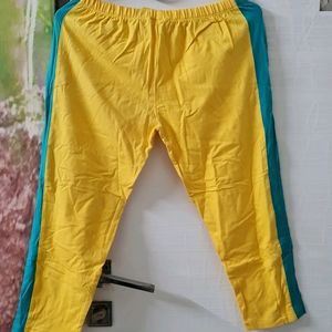 Yellow Ladies Capri