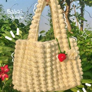 Crochet Cloud Shoulder Bag