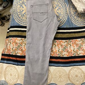 Grey Denim Jeans