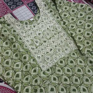 Green Kurtas XXL SIZE