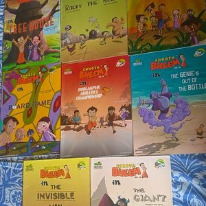 Combo Of 8 Chota Bheem Story Books