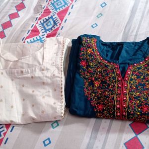 2kurti And Duptta Set