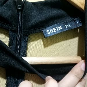 Shein Black Party Wear