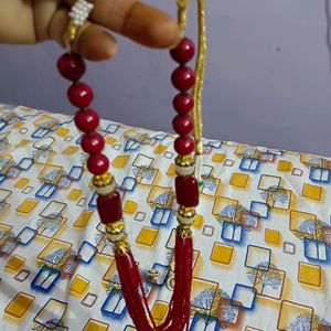 Motiyon Ki Mala and earrings