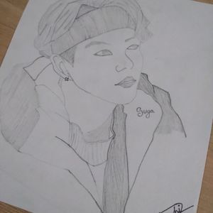 RM,Suga,Jhope,Jimin,Jk,Taehyung Sketch