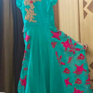 Boutique Very heavy silk party wear  embroidery go