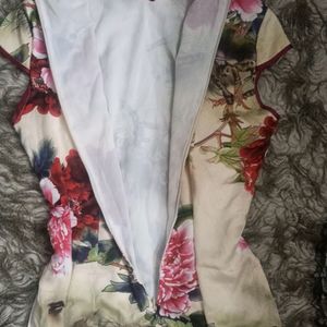 Floral Cheongsam